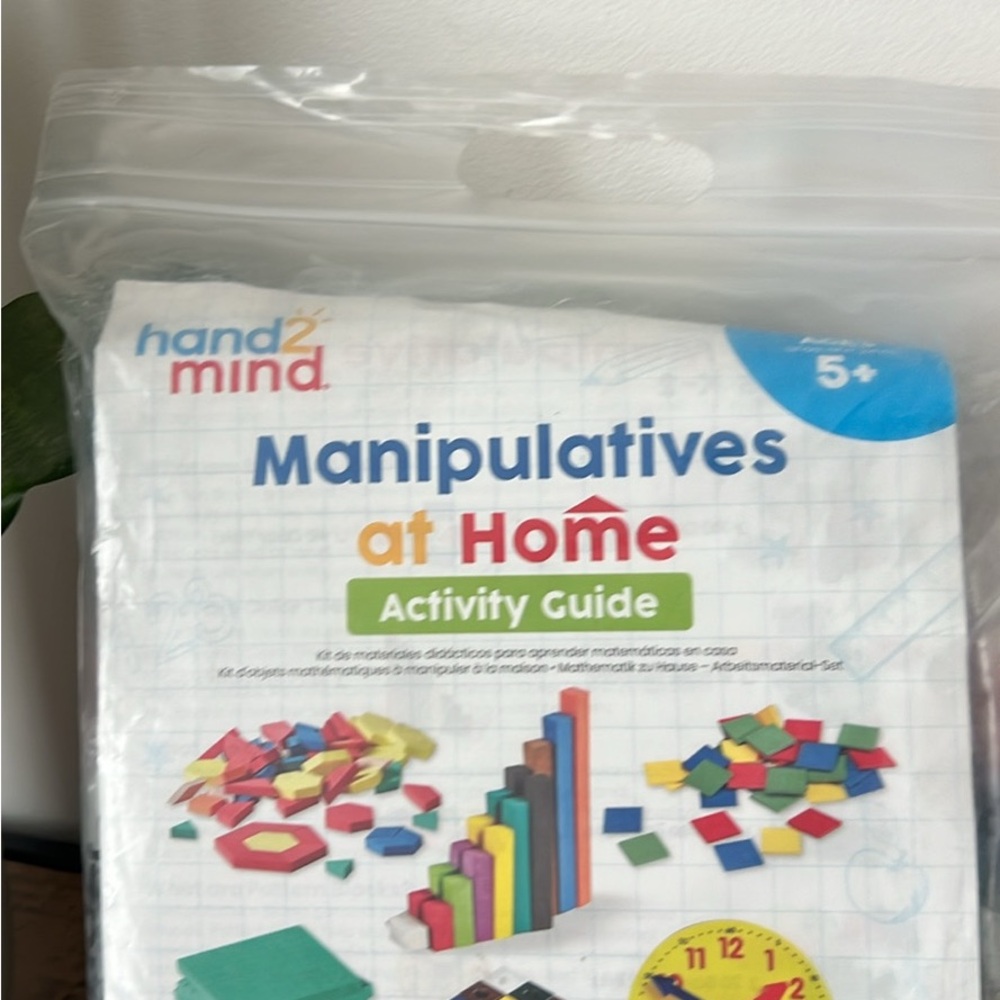 Manipulatives at Home Activity Guide - Multicolor